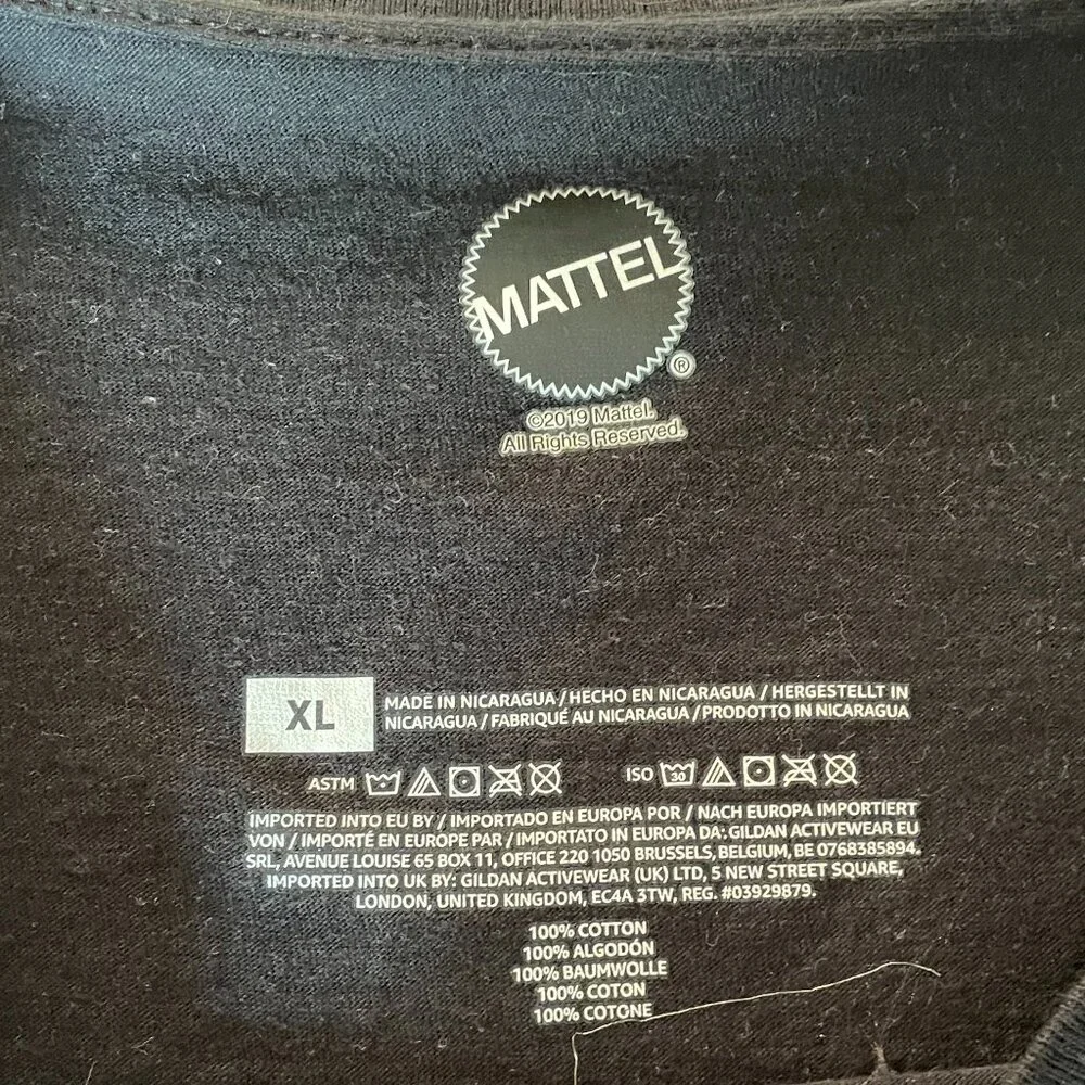 Barbie Black and Pink T Shirt-XL - Picture 3 of 4